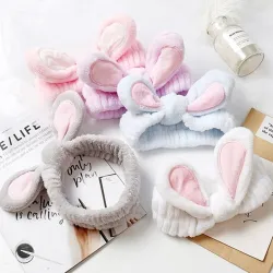 Rabbit Cute Makeup Or Skincare Hair Band